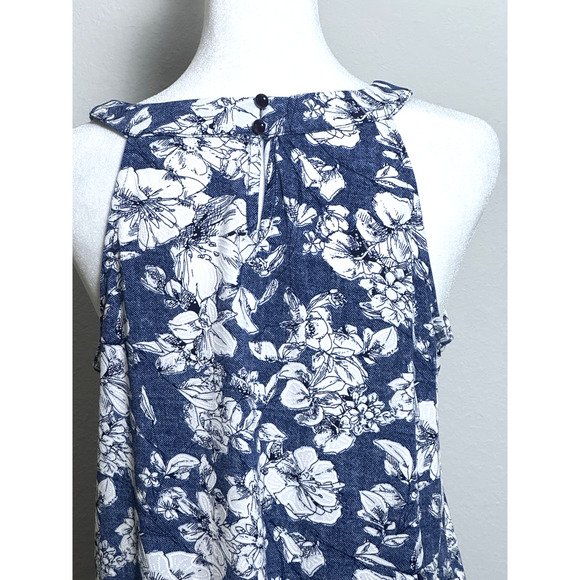 Fortune & Ivy Women’s Blue & White Stripe Tank Top‎ Size Small - Picture 14 of 16